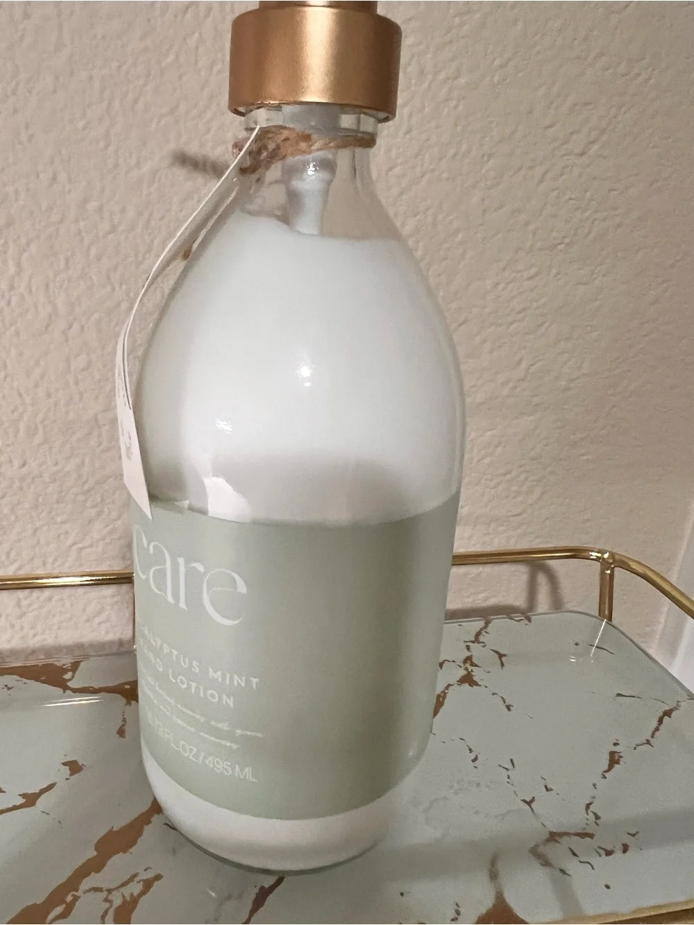 World Market Care Eucalyptus Mint Hand Lotion - Sage Green